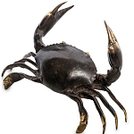 Статуэтка из бронзы в виде краба Animals Bronze варинант исполнения - 3 | Loft Concept в Брянске