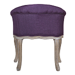 Кресло низкое в стиле прованс Louis French Armchair purple flax варинант исполнения - 3 | Loft Concept в Брянске