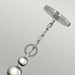 Люстра подвесная с белым тканевым цилиндрическим абажуром и декоративными шарами Hinkley варинант исполнения - 4 | Loft Concept в Брянске