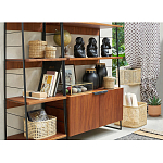 Стеллаж из орехового дерева Olson Rack варинант исполнения - 5 | Loft Concept в Брянске