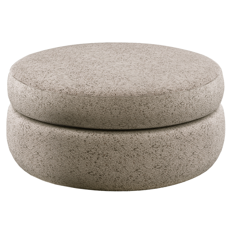 Оттоманка Ulysses Молочный Серый в Брянске | Loft Concept 