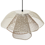Подвесной светильник Beige Gold Mesh Lampshade Hanging Lamp варинант исполнения - 4 | Loft Concept в Брянске