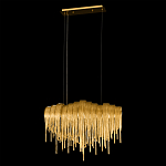 Люстра подвесная с металлическими цепочками и изогнутыми металлическими дугами 72 см Atlantis Chain варинант исполнения - 13 | Loft Concept в Брянске