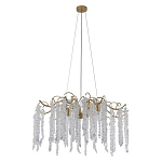 Люстра c подвесками из прозрачного хрусталя Диаметр 85 см FAIRYTREE Light варинант исполнения - 2 | Loft Concept в Брянске