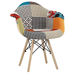 Стул с обивкой в стиле Patchwork варинант исполнения - 1 | Loft Concept в Брянске