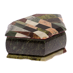 Шкатулка для украшений с мозаикой из натуральных камней Stone Casket варинант исполнения - 2 | Loft Concept в Брянске