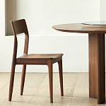 Стол обеденный круглый с двойной столешницей Walnut Wood Table варинант исполнения - 8 | Loft Concept в Брянске