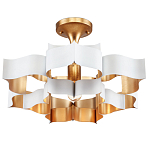 Люстра фигурная в сочетании белого и золотого цвета Shapes Inspired by Nature варинант исполнения - 2 | Loft Concept в Брянске