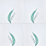 Плитка с узором Ландыш варинант исполнения - 1 | Loft Concept в Брянске