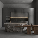 Подвсеной светильник светодиодный металлический цилиндрической формы черный Trumpet tube варинант исполнения - 4 | Loft Concept в Брянске