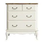 Комод с 4-мя большими ящиками из массива берёзы Interiors Romance варинант исполнения - 2 | Loft Concept в Брянске