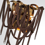 Бра с изогнутыми металлическими лентами и цепочками Atlantis Chain варинант исполнения - 4 | Loft Concept в Брянске