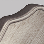 Бра серебрянного цвета с лампой в виде свечи на изогнутой ножке Feiss варинант исполнения - 2 | Loft Concept в Брянске