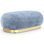Длинный овальный пуф Ambrose Soft Oval Pouf варинант исполнения - 6 | Loft Concept в Брянске