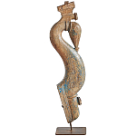 Арт-объект из антикварного тика Antique Fragment Statuette варинант исполнения - 1 | Loft Concept в Брянске