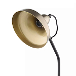 Настольная лампа с плафоном в форме купола в сочетании черного и золотистого цвета Minimalist Execution варинант исполнения - 4 | Loft Concept в Брянске