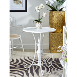 Столик белый кованный в прованском стиле Vaucluse варинант исполнения - 4 | Loft Concept в Брянске