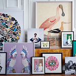 Панно Розовый цветок вышитое бисером PETALS BEADED ART варинант исполнения - 1 | Loft Concept в Брянске