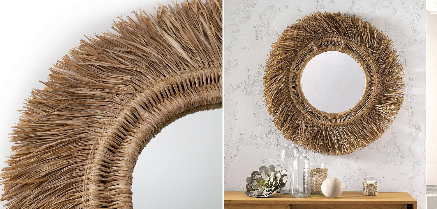Зеркало Wicker Mirror Зеркало Wicker Mirror - Loft-Concept в Брянске
