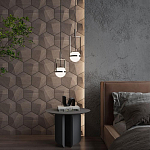 Гипсовая 3D панель с принтографией PM-30 варинант исполнения - 6 | Loft Concept в Брянске