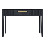 Элегантная Консоль Primo с выдвижным ящиком Черный дуб варинант исполнения - 7 | Loft Concept в Брянске