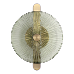 Бра с круглым стеклянным плафоном Gingham варинант исполнения - 7 | Loft Concept в Брянске