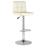 Барный стул с сиденьем молочного цвета Honory варинант исполнения - 1 | Loft Concept в Брянске