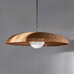 Люстра круглая из ротанга Long Lasting Chandelier варинант исполнения - 2 | Loft Concept в Брянске