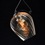 Подвесной светильник со стеклянном плафоном в форме бокала Kaleido варинант исполнения - 5 | Loft Concept в Брянске