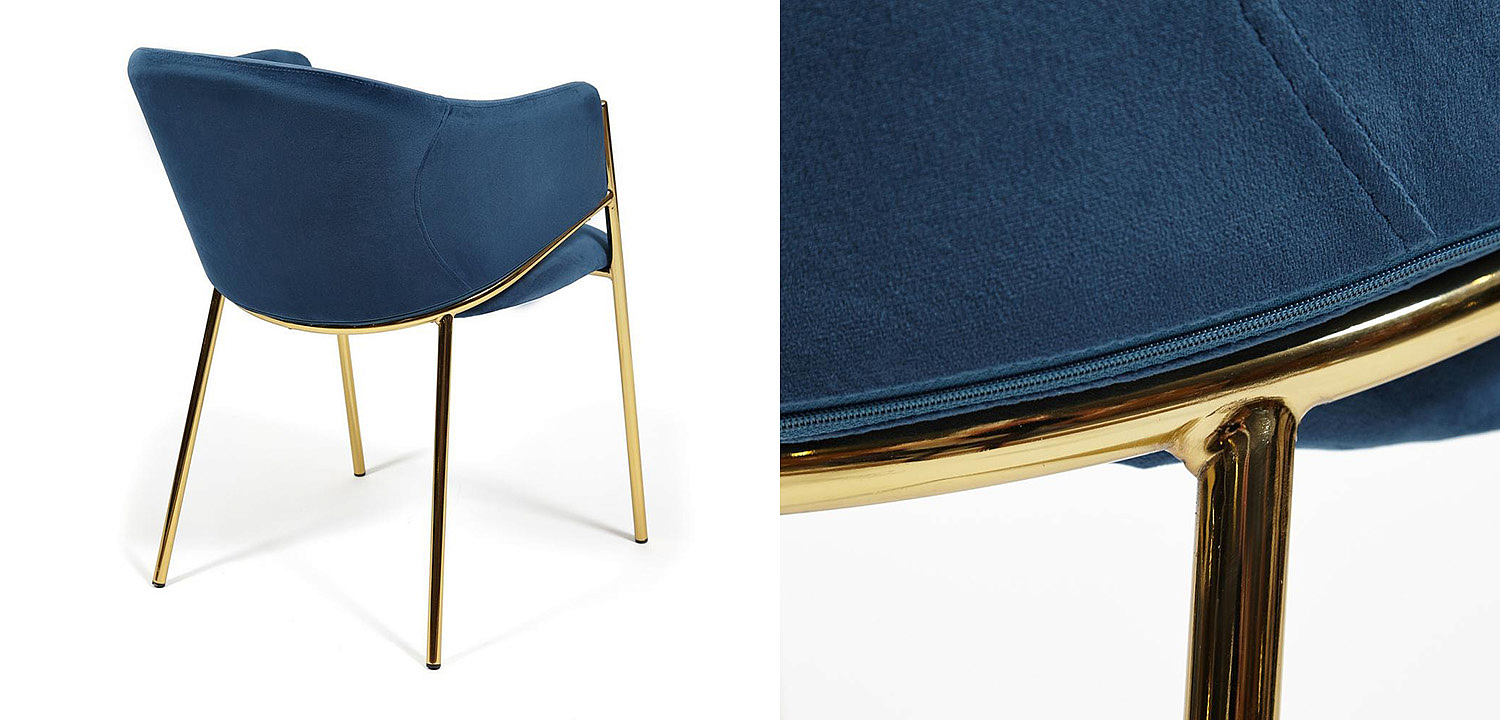 Стул Dolores blue velvet - Loft-Concept в Брянске