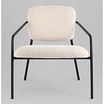 Кресло лаунж Rooney букле белый варинант исполнения - 2 | Loft Concept в Брянске