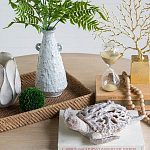 Статуэтка черепаха с ажурным панцирем и детализированной текстурой в белом цвете Marine Accessories варинант исполнения - 6 | Loft Concept в Брянске