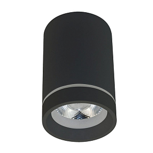 Спот Черный Long Drew Алюминиевый