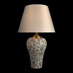 Настольная лампа с цветочной росписью Lamp Flower Painting варинант исполнения - 7 | Loft Concept в Брянске