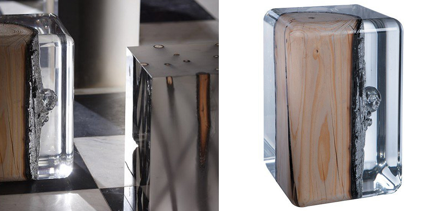 Дизайнерский Стол NILLEQ ICE burned Occasional table Дизайнерский Стол NILLEQ ICE burned Occasional table - Loft-Concept в Брянске