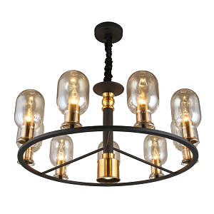 Люстра c овальными плафонами Champagne Glass