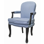 Кресло Aubrey Classical Armchair blue flax варинант исполнения - 3 | Loft Concept в Брянске