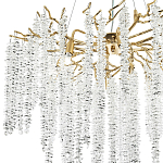 Люстра с декором в виде ветвей с хрустальными подвесками Fairytree Gold Crystal Chandelier 8 варинант исполнения - 3 | Loft Concept в Брянске