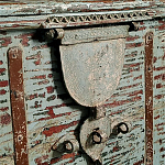 Большой Индийский сундук Бирюзовый цвет Loft-Concept  варинант исполнения - 1 | Loft Concept в Брянске