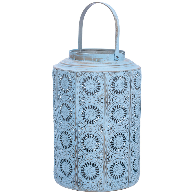 Подсвечник Bucket of Provence I Серо-голубой в Брянске | Loft Concept 