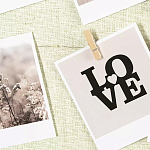 Рамка для фото с подсветкой c деревянными прищепками в комплекте Photo Backlight варинант исполнения - 4 | Loft Concept в Брянске