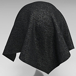 Мебельная ткань Шенилл черный цвет 138 см T4-35 варинант исполнения - 8 | Loft Concept в Брянске