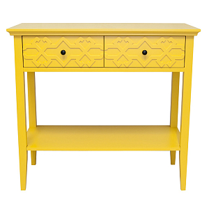 Консоль цвет желтый Country Style