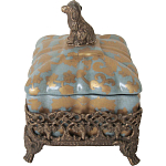 Фарфоровая шкатулка Puppy варинант исполнения - 2 | Loft Concept в Брянске