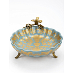 Блюдо фарфоровое Птица на ветке Flora варинант исполнения - 3 | Loft Concept в Брянске