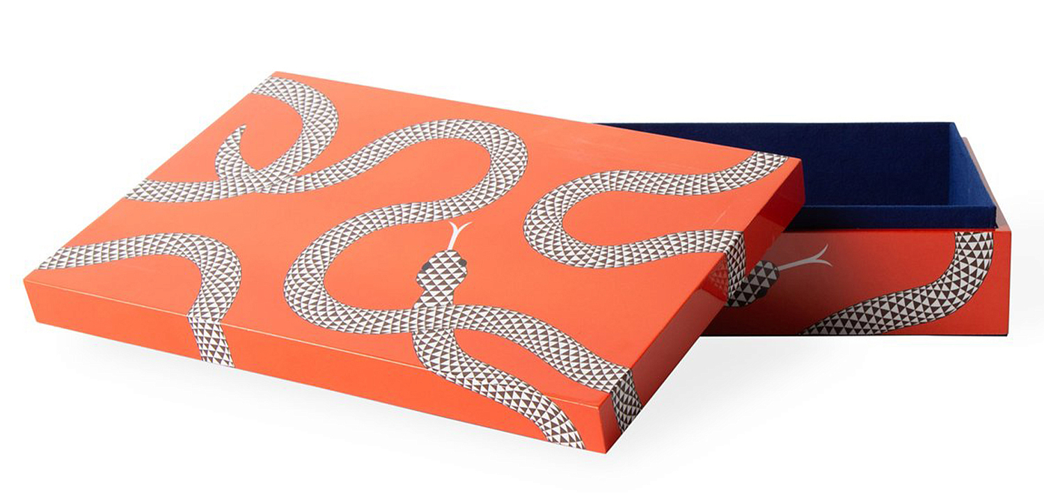Шкатулка LARGE EDEN LACQUER BOX Jonathan Adler - Loft-Concept в Брянске