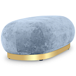 Длинный овальный пуф Ambrose Soft Oval Pouf варинант исполнения - 3 | Loft Concept в Брянске