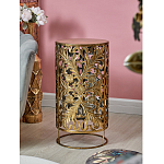 Столик приставной с цветочной резной фактурой Madagascar варинант исполнения - 3 | Loft Concept в Брянске