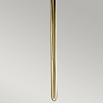 Бра вертикальное с белым полукруглым плафоном и длинным стержнем L Kichler варинант исполнения - 9 | Loft Concept в Брянске