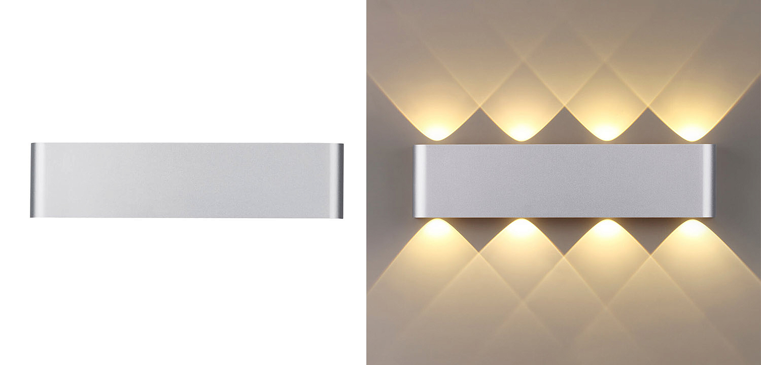 Бра Obverse Silver Rectangle B Wall lamp Бра Obverse Silver Rectangle B Wall lamp - Loft-Concept в Брянске